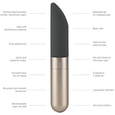 LOVE NOT WAR Amore Clitoral Bullet Vibrator Bullet Vibrators